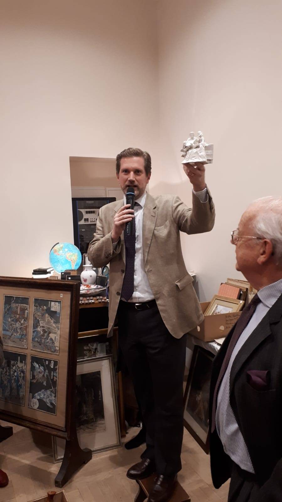 Auktion beim Bazar