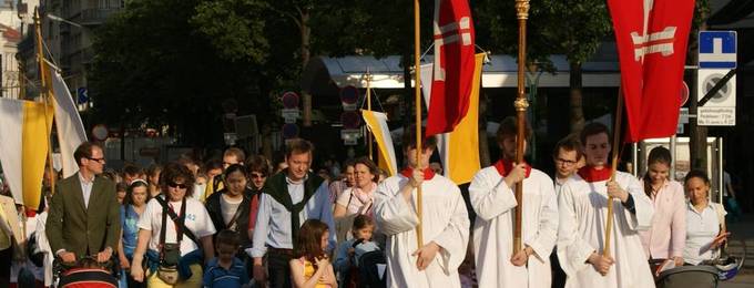 5. Juni: 18 Uhr 7 Kirchen-Wallfahrt